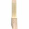 Ekena Millwork Portland Rough Sawn Timber Gable Bracket, Douglas Fir, 36"W x 12"H x 2"D x 4"F, 8/12 Pitch GBW036X12X0204POR00RDF - alternate 2